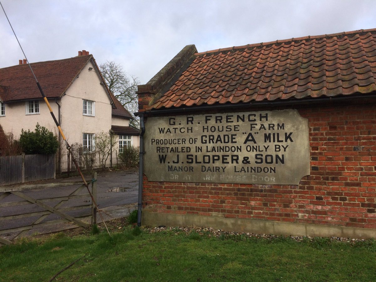 William Johnson Sloper and his family moved to Laindon in 1907 and established a dairy farm soon after. #themanorhouse #manorroad #laindon