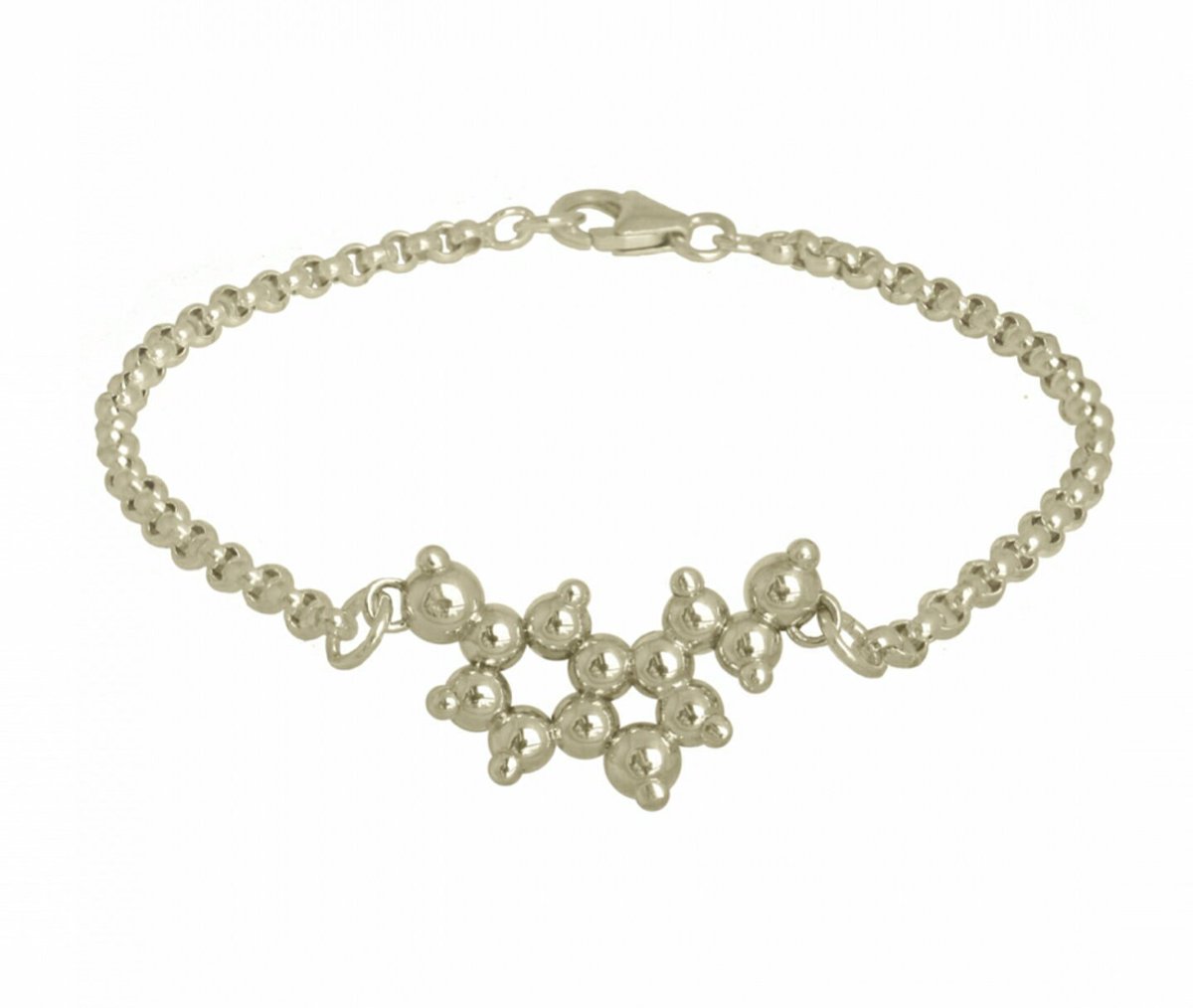 AGSSheffield's tweet photo. We are very lucky @EmilyAliceBall has recently filled up her shelves &amp; has delivered some of these molecule charm bracelets! #NewStockAtAGS https://t.co/ZffonfEdUp