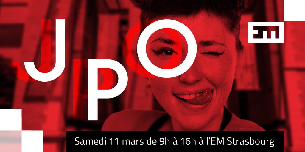EMStrasbourg's tweet photo. #PortesOuvertes | Samedi 11 mars, venez découvrir les programmes, enseignants et étudiants de l'EM Strasbourg ! https://t.co/U6kn22QsSO https://t.co/Io6XyGNaW1