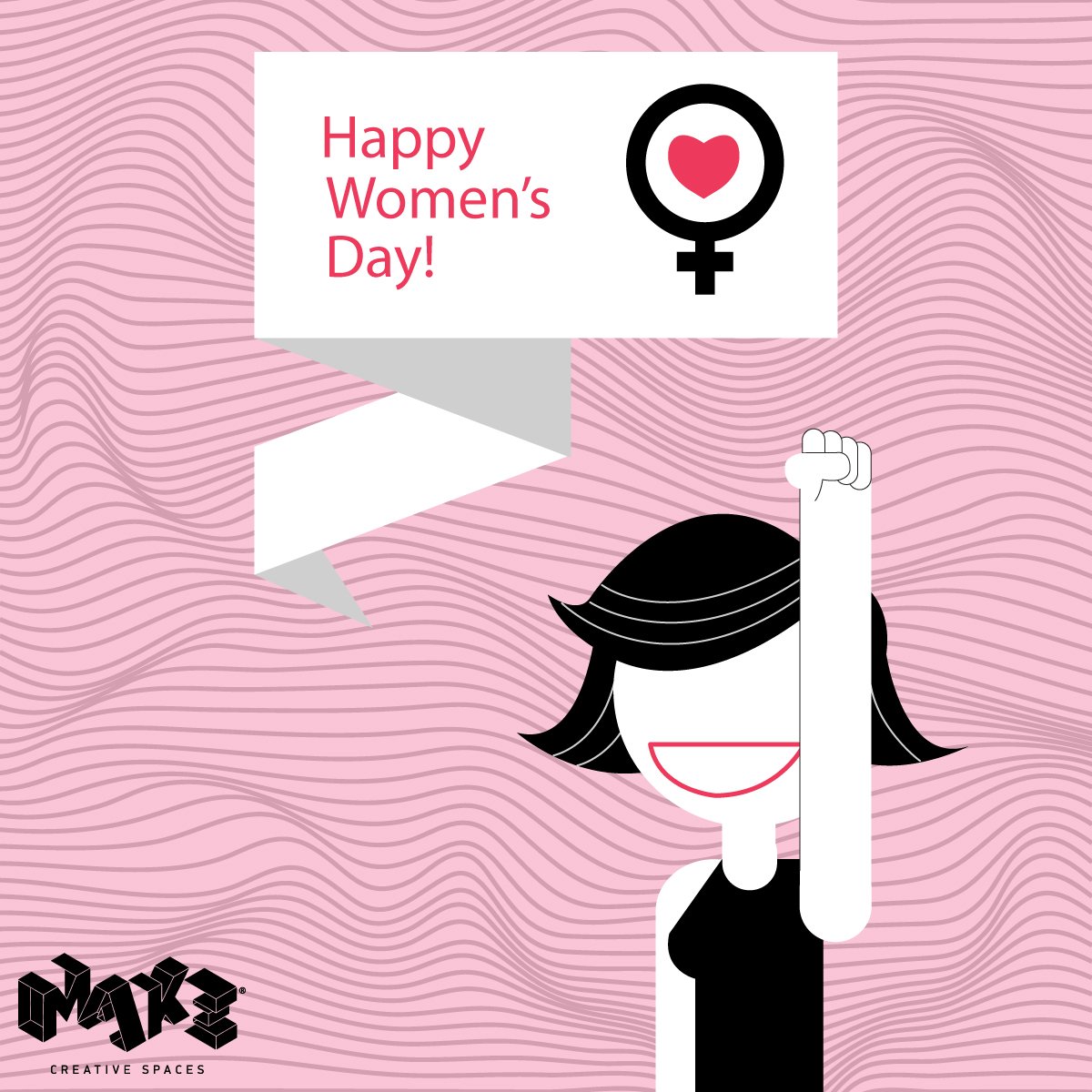 makeskg's tweet image. Happy International Women's Day!!
#WomenMakers #WomenPower #IWD
#MakeSKG #MAKECreativeSpaces