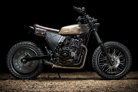 ‘Brap One’ Honda Dominator Street Tracker – Kbuilt #motorhomeparts pipeburn.com/home/2017/03/0…