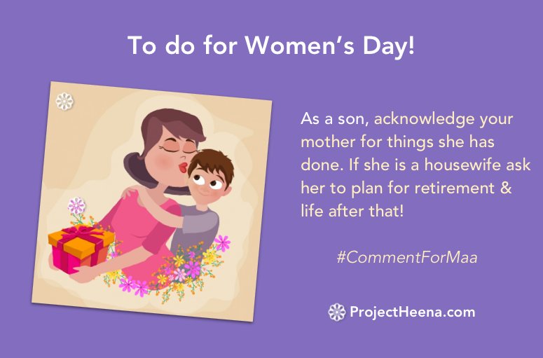 ProjectHeena's tweet photo. What To Do on Women's Day

#MakeWomensDayHappy
#InternationalWomensDay
#beingawoman #strogn https://t.co/poBsPGJj0J