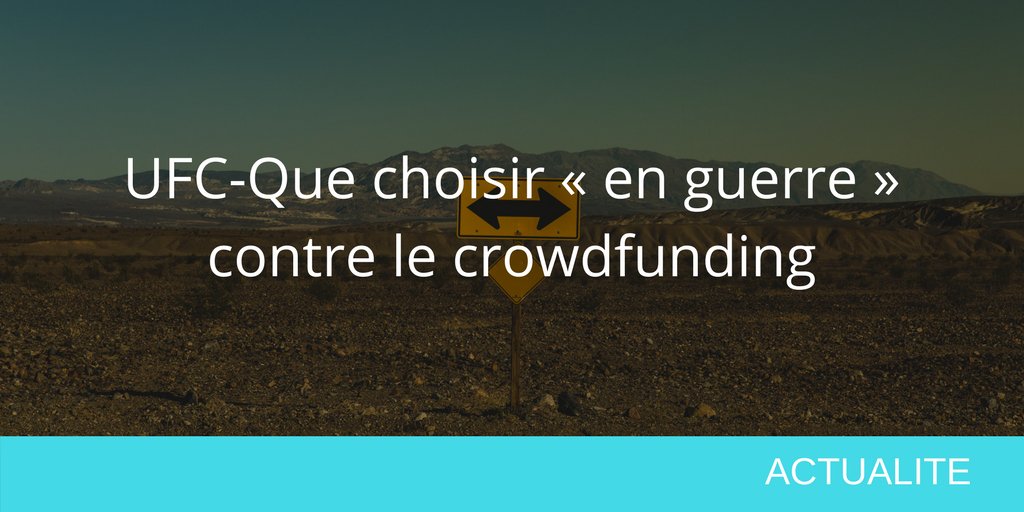 Pour <a href="/UFCquechoisir/">UFC-Que Choisir</a> le #crowdfunding est un « système vérolé ». Réaction avec <a href="/VinceRicordeau/">Vincent Ricordeau</a> &amp; <a href="/CrowdlendingFR/">Mathieu GEORGE</a> bit.ly/2mDOKd3