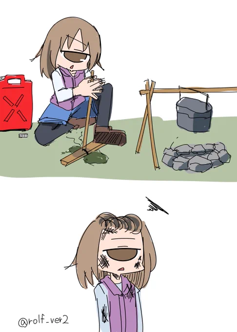 お題そのものを描かずに表現
って言うと玄人っぽいね
#新単眼版深夜の真剣お絵描き60分一本勝負 