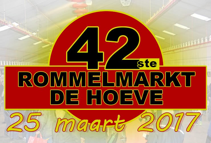Nieuws over de rommelmarkt in De Hoeve op goo.gl/CE93Ne