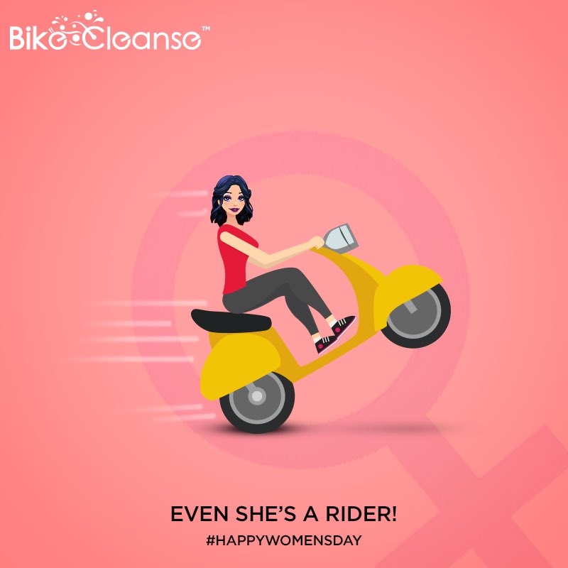 Celebrating all those women who are riding ahead! #womensday2017 #WomenWithADrive #women #ridewithpride #BikerGirl