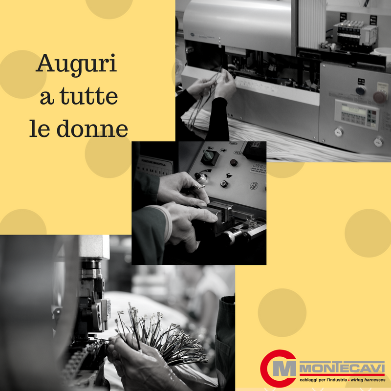 MontecaviSrl's tweet photo. #MontecaviSrl 
#WiringHarnesses #CablaggiElettrici
#womensday https://t.co/IzEy4NaWrw