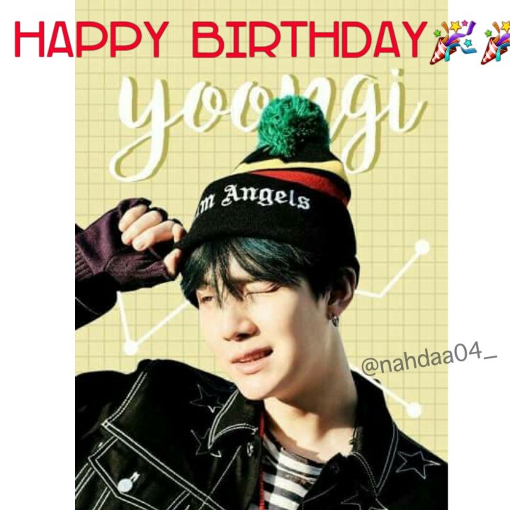 taenahda's tweet photo. #HappySugaDay🎉
#DaysSuga😘
I hope oppa👑,can healthy always, army'll pray for you and support you, love oppa😘😍 Cukkaee🎉 Army love suga😘bangtan https://t.co/shArMvt6w0