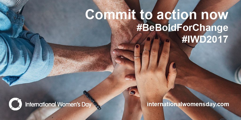 Will you #BeBoldForChange and challenge stereotypes? Commit to action now at bit.ly/IWDaction #IWD2017