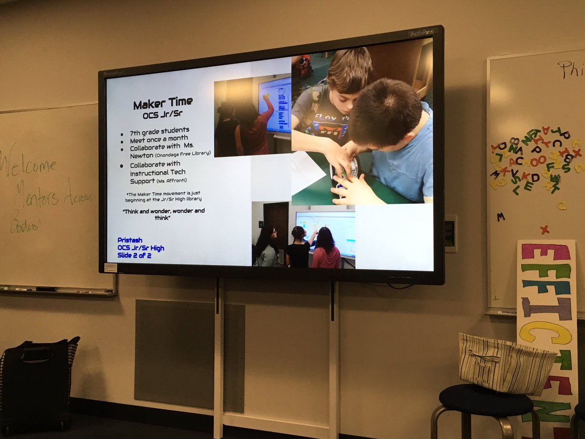 O2CMBOCESSLS's tweet image. The Onondaga Jr/Sr High School is an extension of the classroom! #PleaseInterruptMe @epristash #KidsDeserveIt