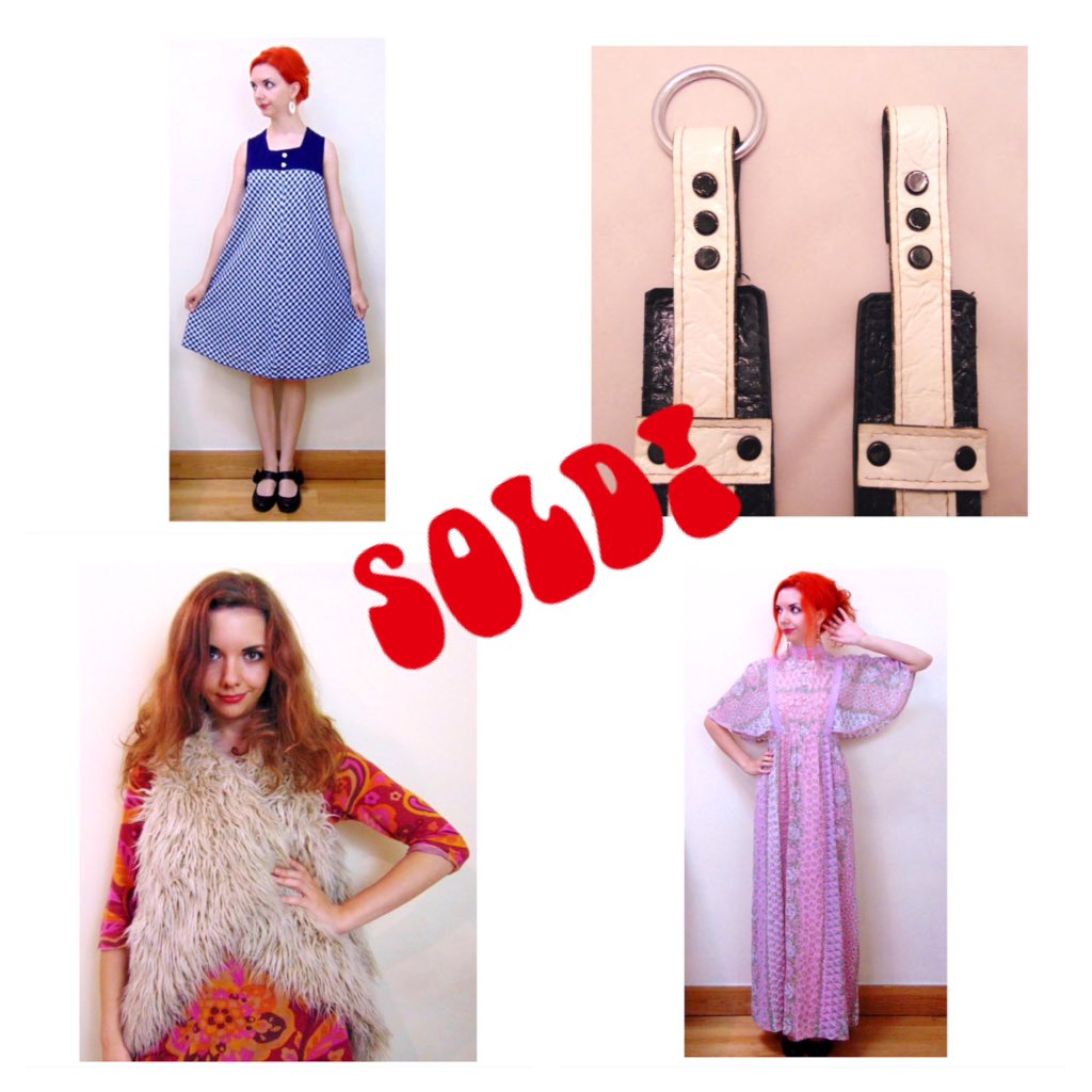 DizzyMissLizzys's tweet image. More Items Recently Sold! Thanks Folks!! 

🍭dizzymisslizzys.etsy.com🍭

#vintagedresses #vintagebelt #retrojacket #60s #70s #etsysales #etsy