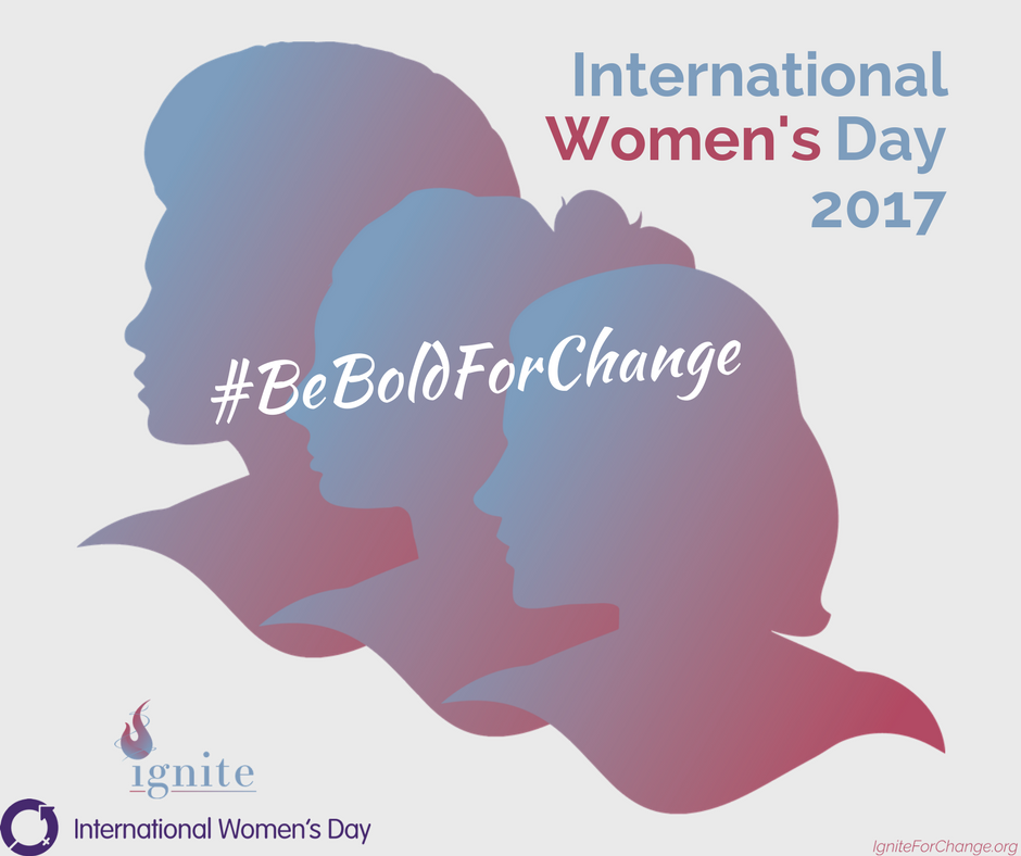 igniteforchange's tweet photo. Today is International Women's Day - visit https://t.co/IsOvEAMx1w and make your pledge to #BeBoldForChange this year! #IgniteWithUs https://t.co/Csst0H7dM0