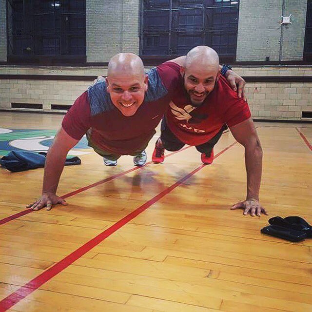 TeamRWB's tweet photo. Sometimes when we #weartheeagle, we plank with our friends! https://t.co/BoszFRJIXg