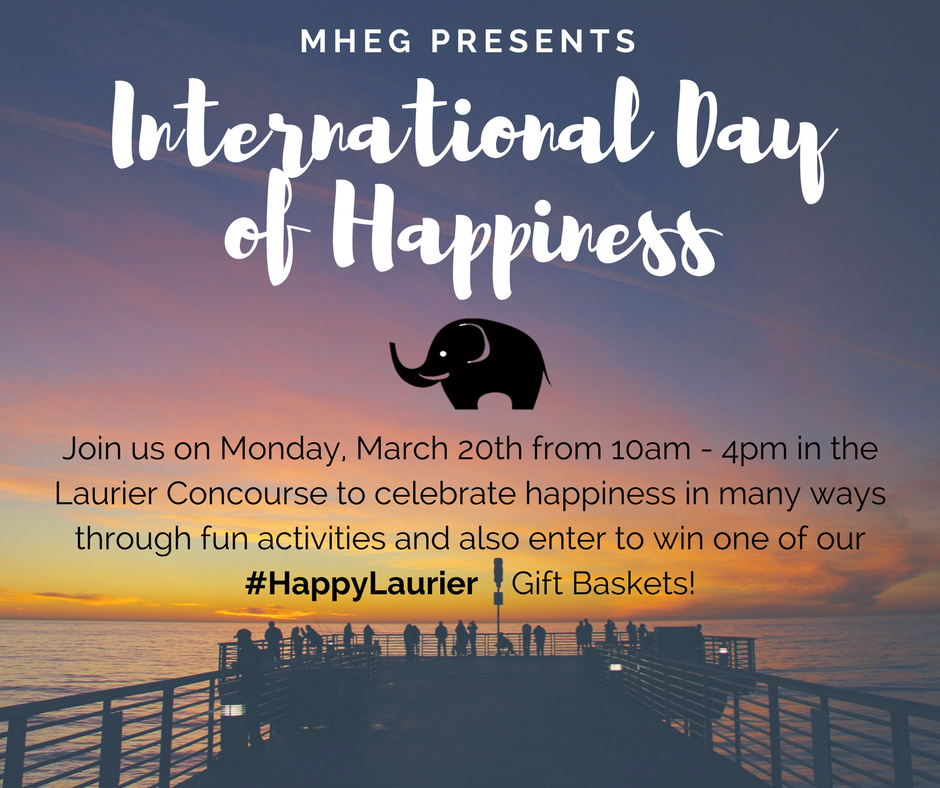 MHEGWaterloo's tweet photo. Save the Date! Come join us on Monday, March 20th to celebrate and spread happiness! https://t.co/dJgaROhJ0E