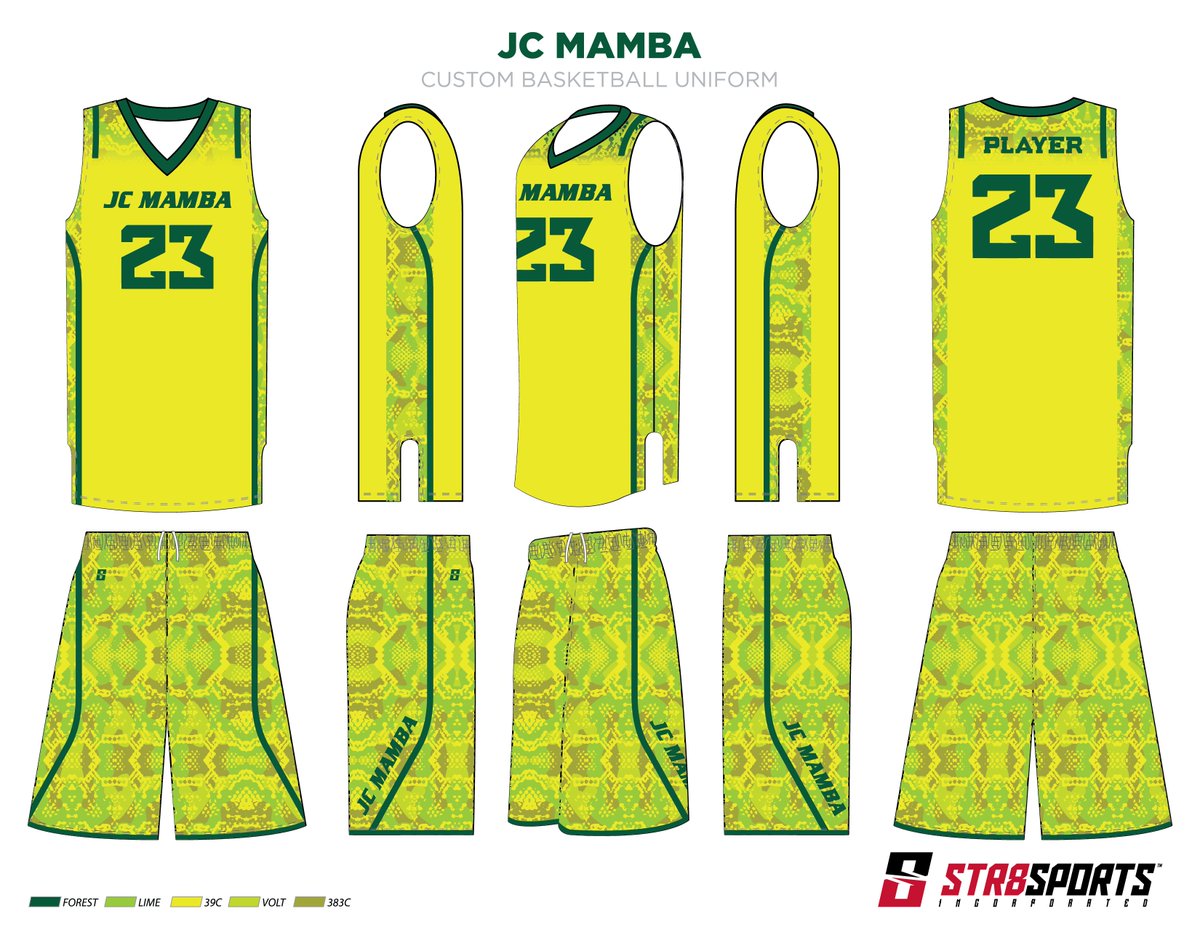 green sublimation basketball jersey