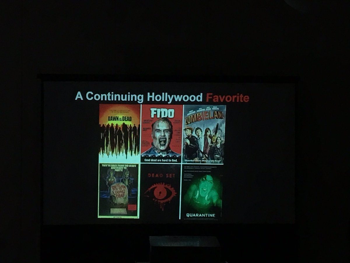 disruptivedean's tweet image. At @NerdNiteLondon #nerdnite listening to a talk about zombies. With, ironically, some friends who&apos;ve worked at telcos on #RCS #zombietech