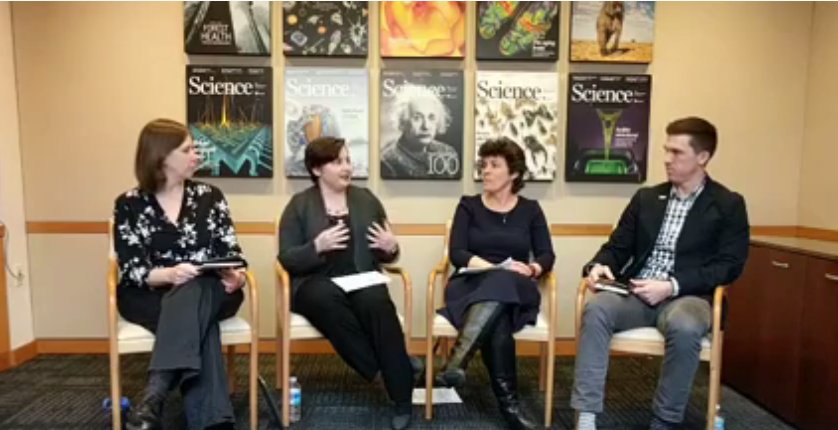 envi_indicators's tweet photo. Miss @melissakenney and other #scicomm experts at the #AAASLive Chat on Science Communication? See what you missed: https://t.co/cB9ab8207y https://t.co/FRDY0ZVdyC