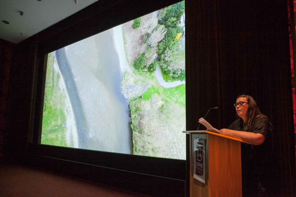 MrkAmery's tweet image. Extract from work by Gem Wilder on the idea of “claiming” a river. Read as part of The Rising Gale @CommonGroundPAF  commongroundfestival.org.nz/the-rising-gal…