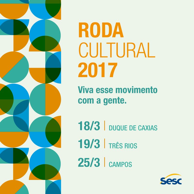 Sair de casa nunca foi tão divertido! Venha curtir a programação da #RodaCultural com sua família. 😉 bit.ly/RodaCulturalMa…