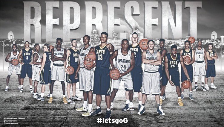 UNCGBasketball's tweet photo. Tune in on ESPN2 tonight at 7pm to support Greensboro's team! #letsgoG https://t.co/9DlJd7JP3d