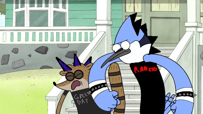 - ¿Te has enterado de que uno de los mejores grupos de punk viene al madcool?
- Si! No puedo esperar a ver a Green Day!