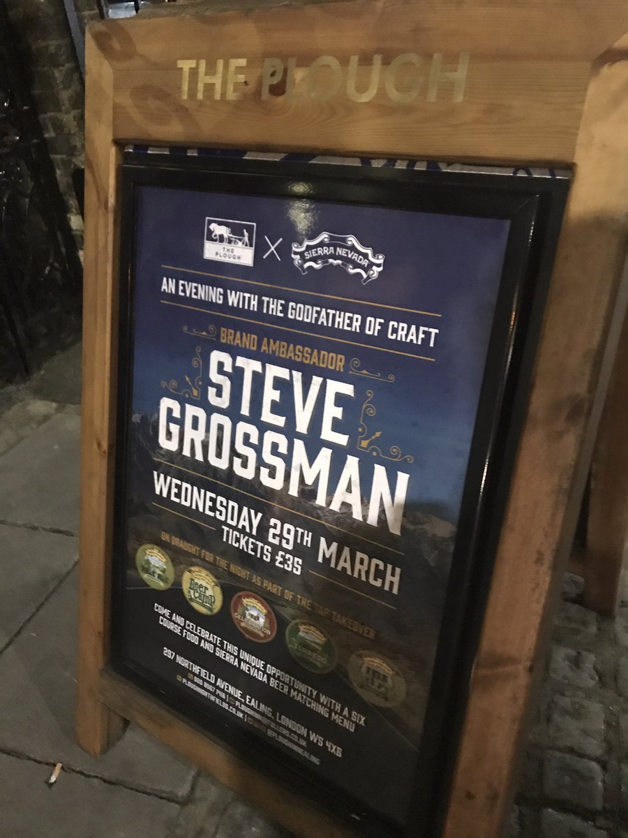 jdswaine's tweet photo. @SierraNevada the Godfather indeed @PloughInnEaling @MarcusFullers @Westside_Drinks https://t.co/Ya9UsuY7BX