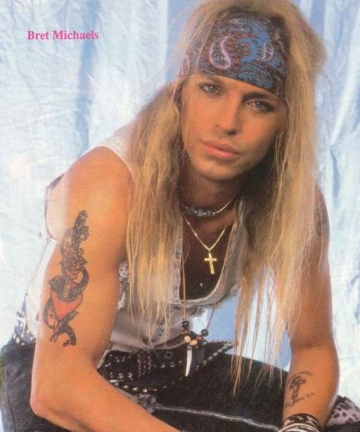 Happy birthday to Bret Michaels of Poison!!! 