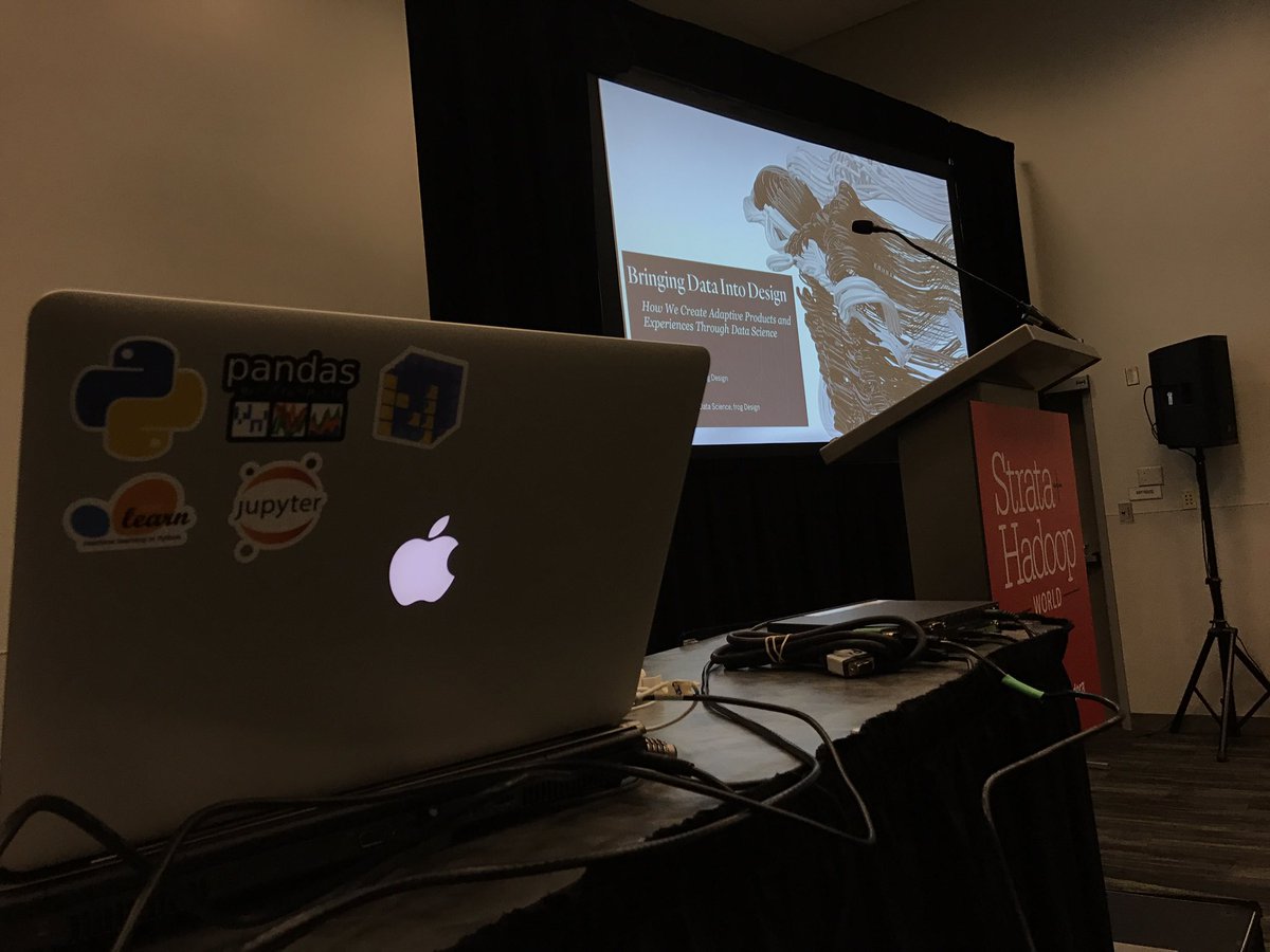 CharlieBurgoyne's tweet image. Showtime #MachineLearning #DesignThinking #StrataHadoop @frogdesign @rickyhennessy