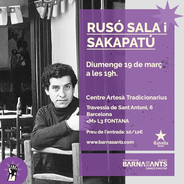 Conoce las raíces de la música popular de grandes cantautores en este homenaje a ellos: #VíctorJara y #VioletaParra! <a href="/barnasants/">BARNASANTS!</a>