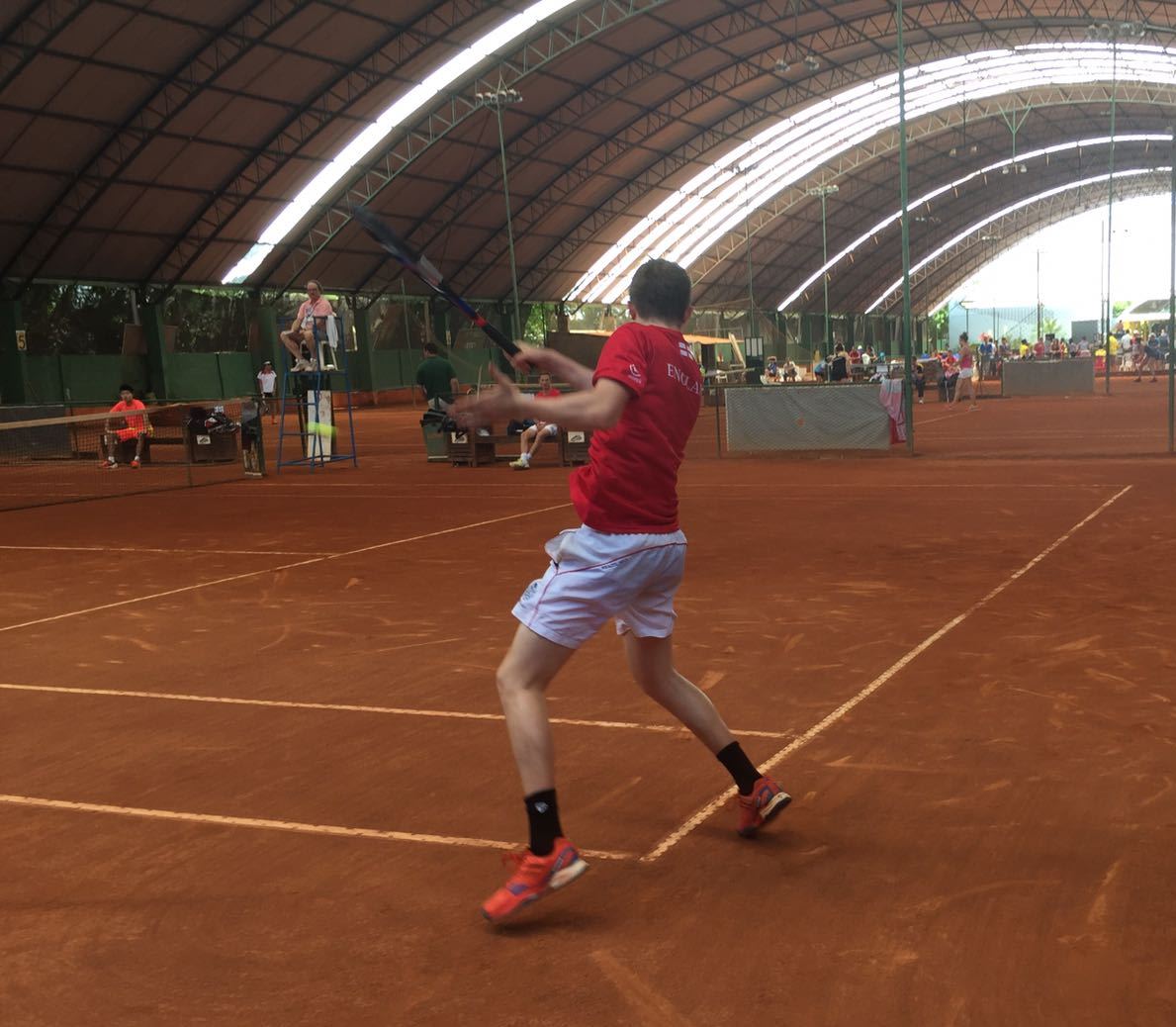 TennisFndation's tweet photo. RESULT

Great day for England in the boys' QFs, too. Reed's School seal a 5-0 win over China at World #SchoolsTennis Champs!

#ISFWSC2017 🎾💪 https://t.co/VVSlcQxrb4