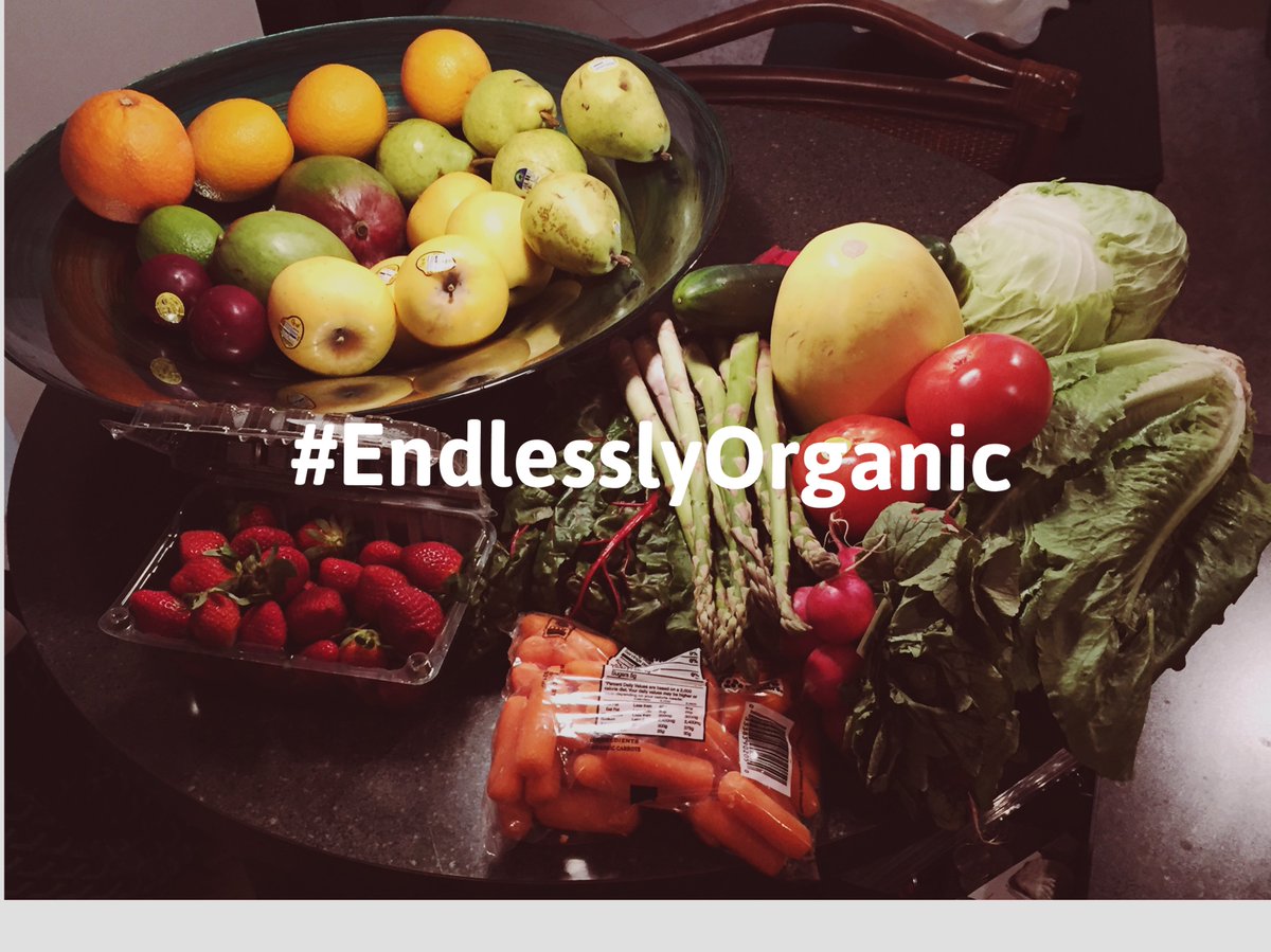 77reboot's tweet photo. #Endlesslyorganic delivers again. #HealthyEating made easy! Bi-weekly #Organic #Fruits and #Vegetables that are #seasonal. #EatClean https://t.co/vmgHqSCVhS