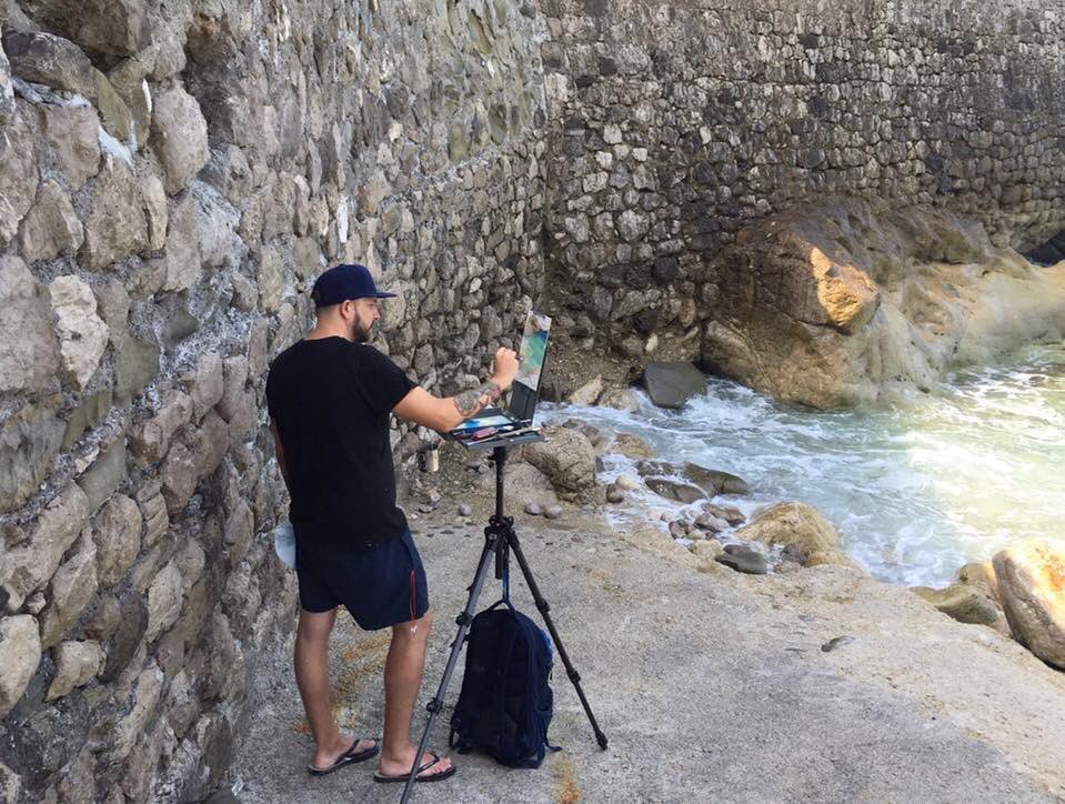 MattRyder's tweet photo. @artisthour here's one on location! #artisthour https://t.co/ukftgDgvn5