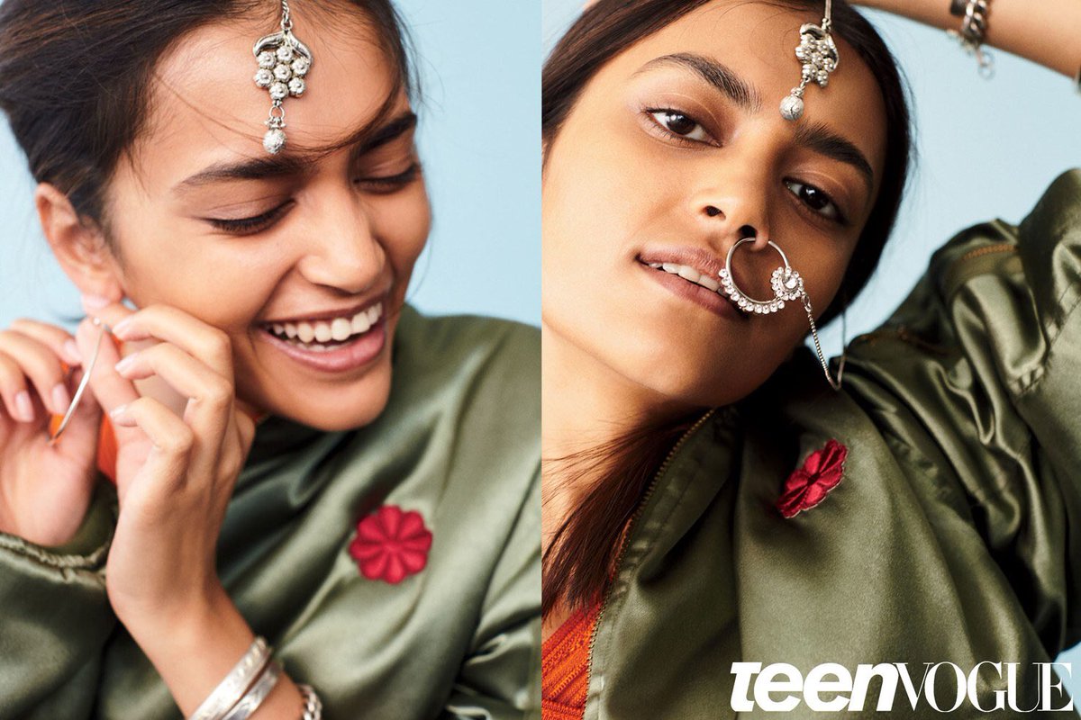 What beauty looks like when it's not appropriated. This is one of my fav Teen Vogue photoshoots.