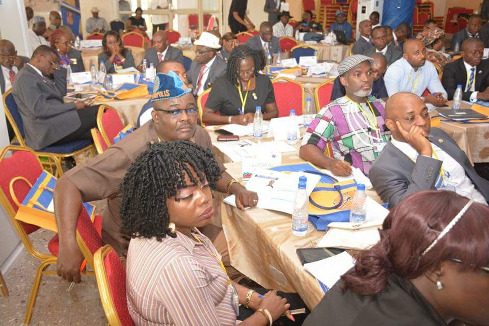 RotaryD9142's tweet photo. DGN Dan Ajawara making presentation "Running Your Club &amp; Conducting Effective Meetings" at D9142 Presidents-Elect Training Seminar #rotary https://t.co/reaFyORUm8