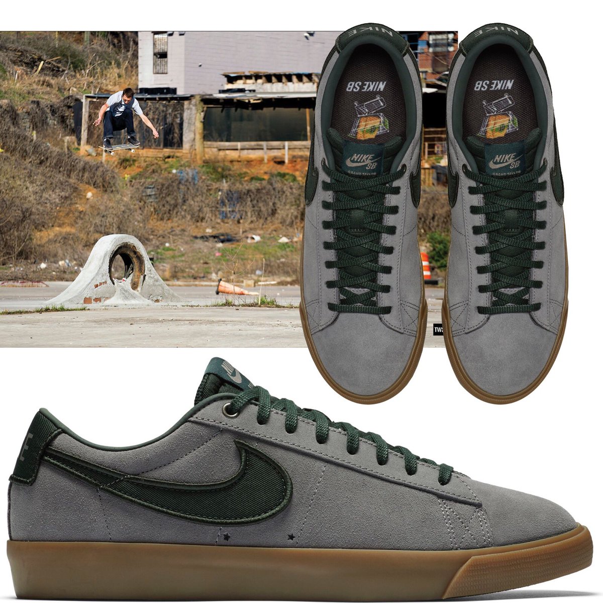 Release* 🤘Blazer Low GT in Gunsmoke 