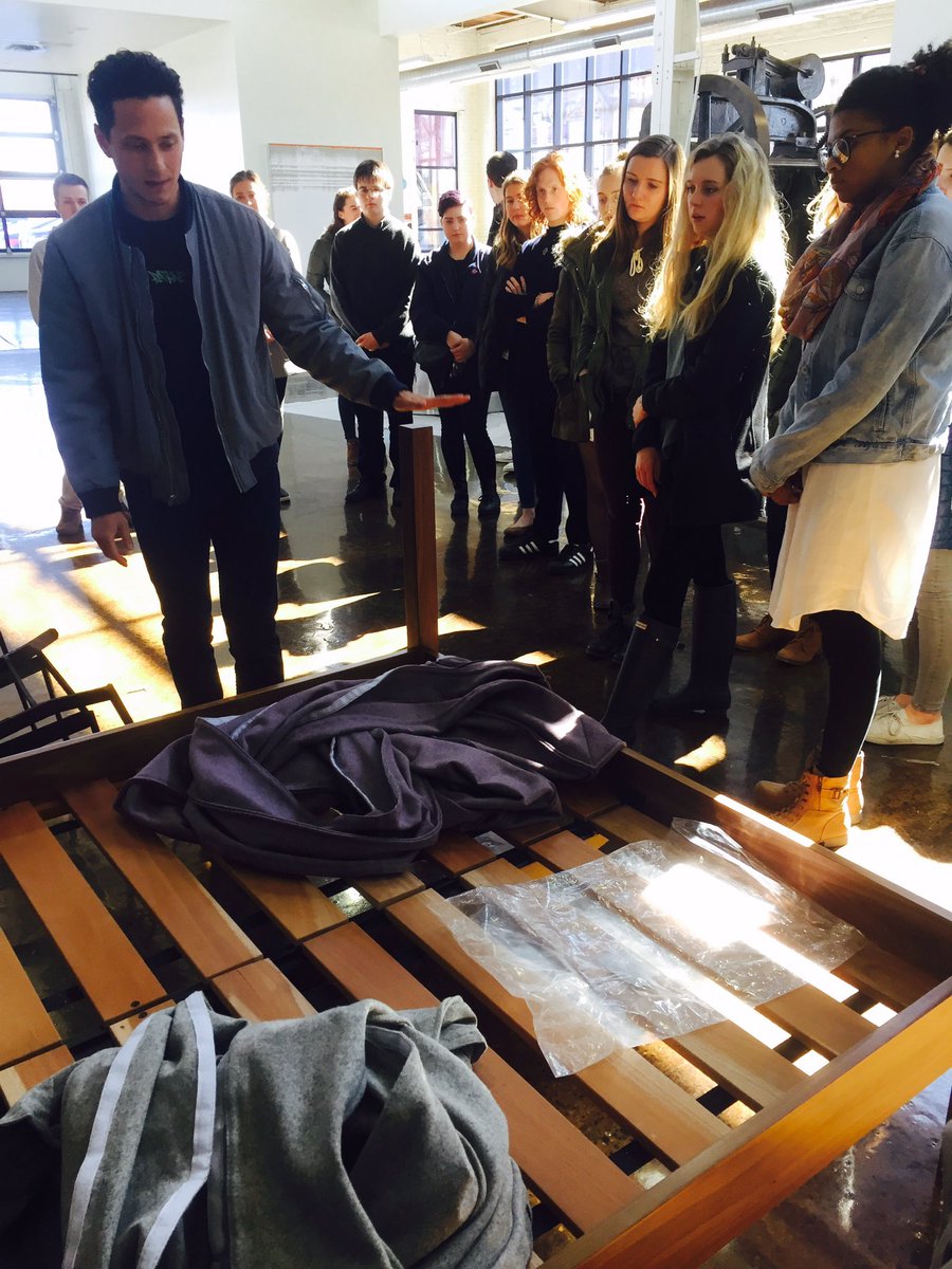 TonkaVantage's tweet photo. .@bludot site visit w/ Warren Young.  Learned the intersection of design and marketing through ideation, prototyping and manufacturing. https://t.co/Z8banG7NOA