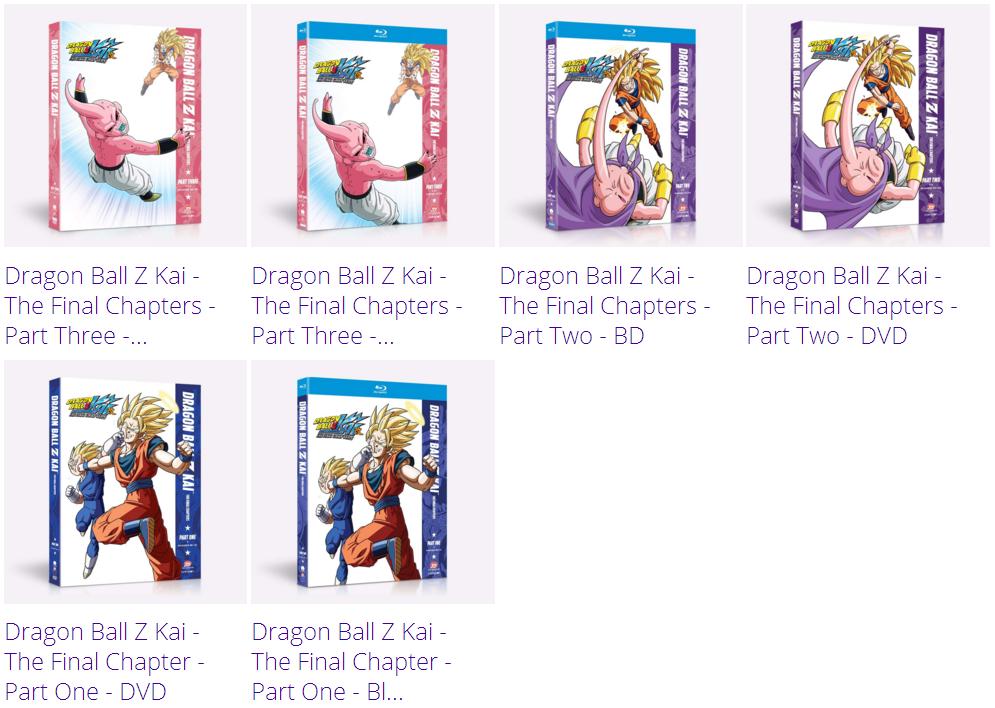 Preços baixos em Desenho Dragon Ball Z Kai DVDs e discos Blu-Ray