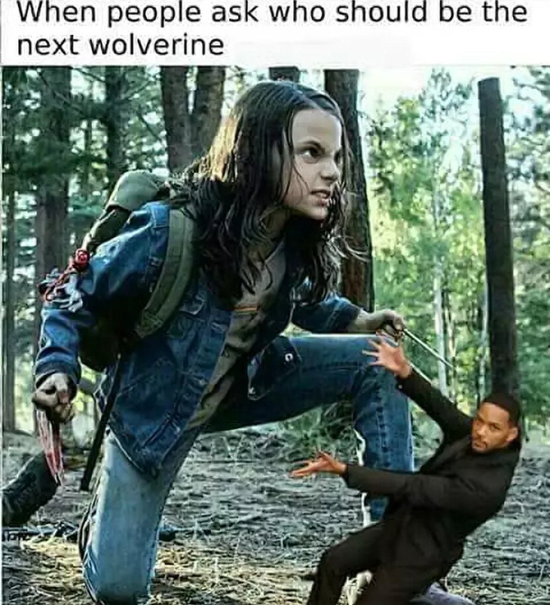CyThatNerd's tweet photo. THE NEXT WOLVERINE! 

Happy #WolverineWednesday! 

#Marvel #Logan #Wolverine #X23 https://t.co/T83M1dBzJr