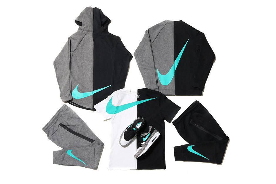 SneakerNews's tweet photo. atmos and NSW have a Jade Apparel Collection to match the AIr Max 1 this weekend https://t.co/989Jgr1MZy https://t.co/f7bJ3iKwCa