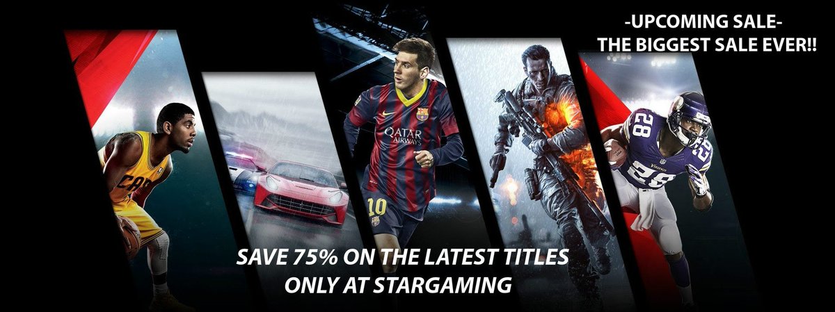 StarGaming_UK's tweet photo. -NEW UPCOMING SALE-
Important Information Below
Starting on Monday 18th March 12PM GMT and Ends on April 1st 12PM GMT https://t.co/dqaqNII3Hc