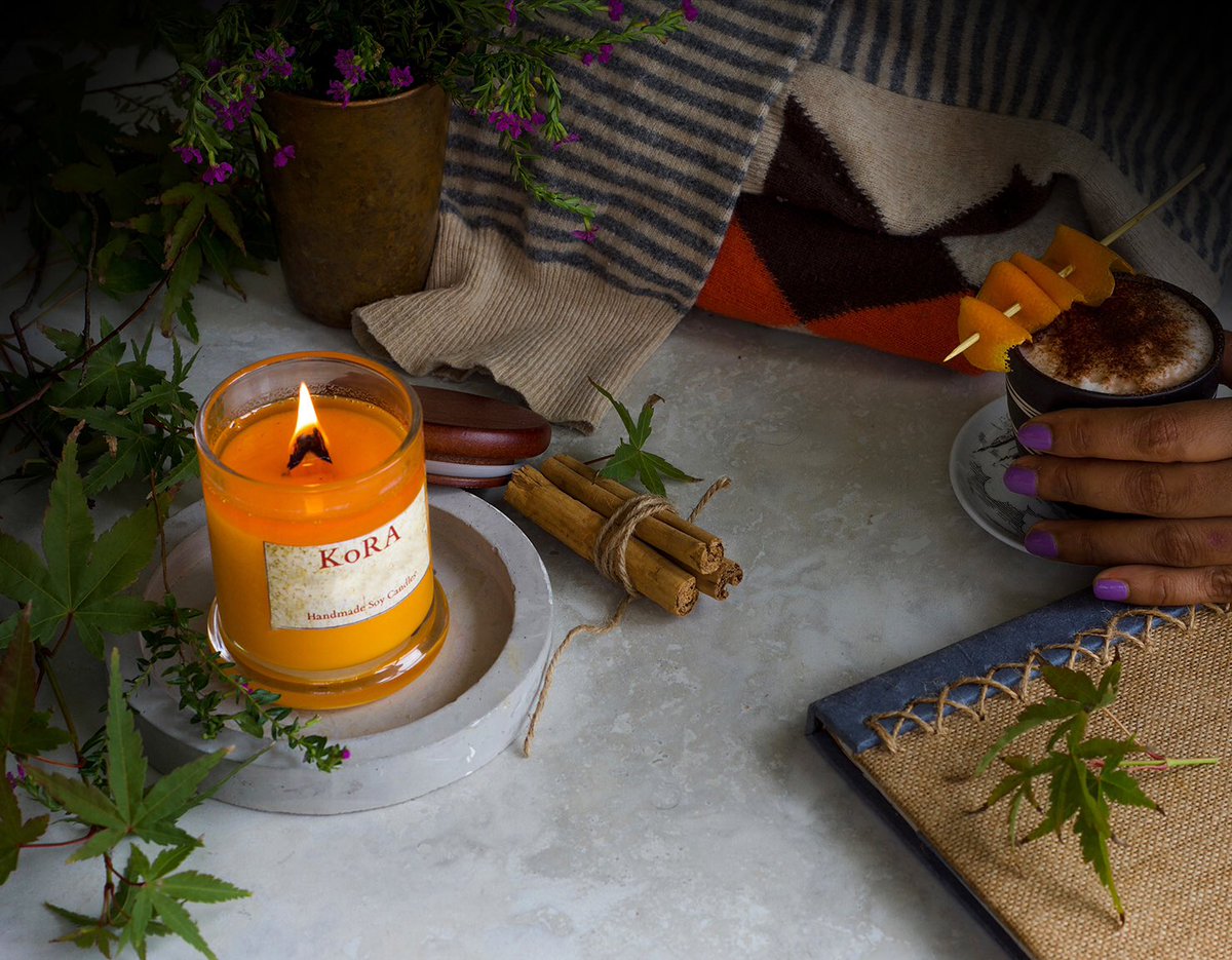 anyonecancook's tweet photo. Pleasure working with @KandlesKora .. Stay tuned to their new winter collections.#happiness#candles#handmade https://t.co/fUEcBcFP5j