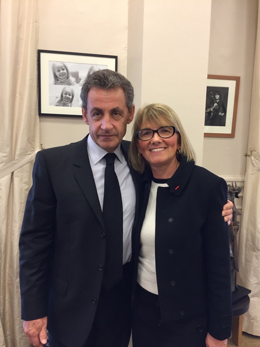 VLacroute's tweet photo. Ravie d'avoir retrouvé notre Président .@NicolasSarkozy pour parler actualité ... #convivialite #sincerite #grandhomme 🇫🇷 https://t.co/4WK2npfmyb