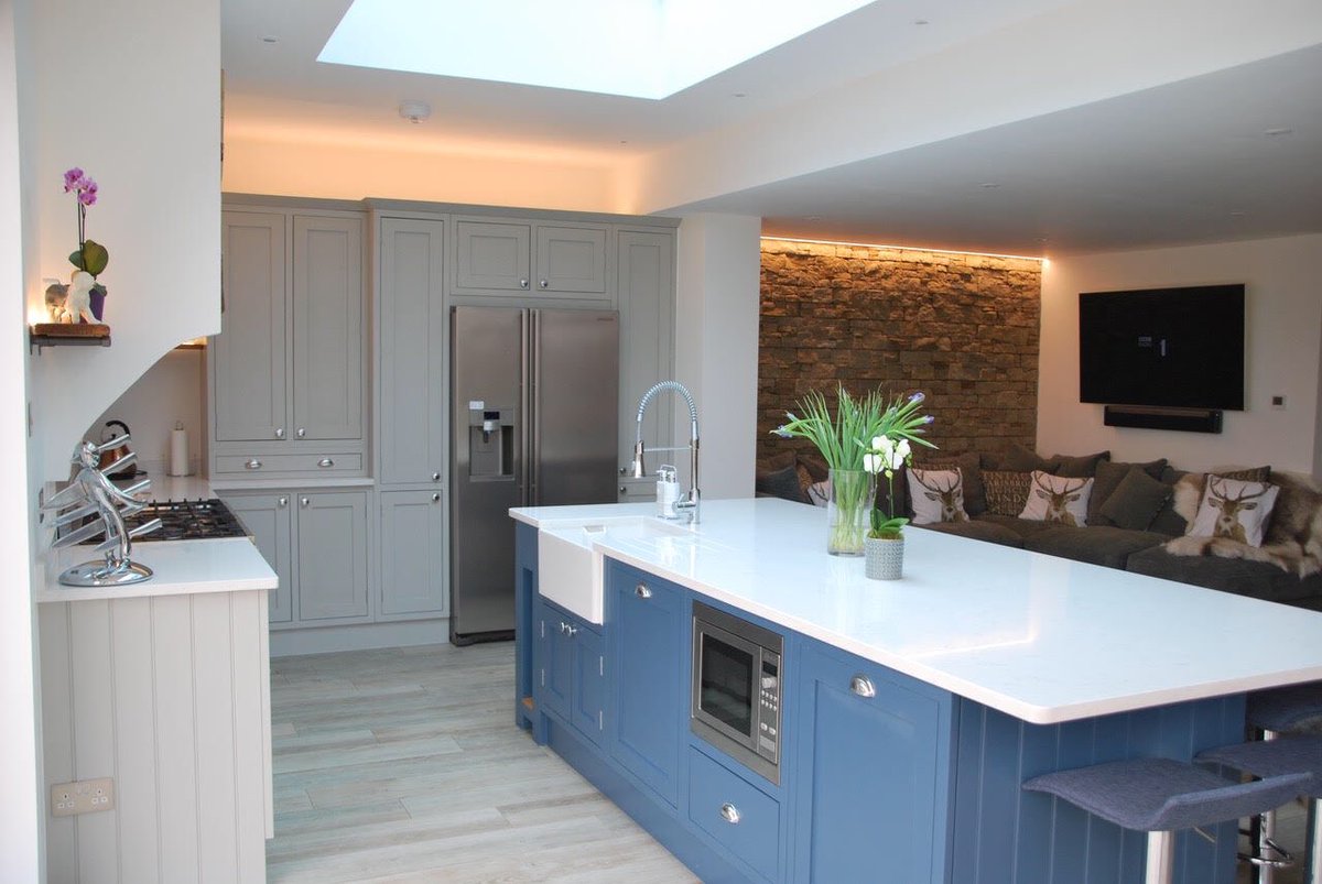 Lots of light and gorgeous kitchens by <a href="/fifteentwelveuk/">FIFTEEN | TWELVE</a> finished kitchen extension near Bath