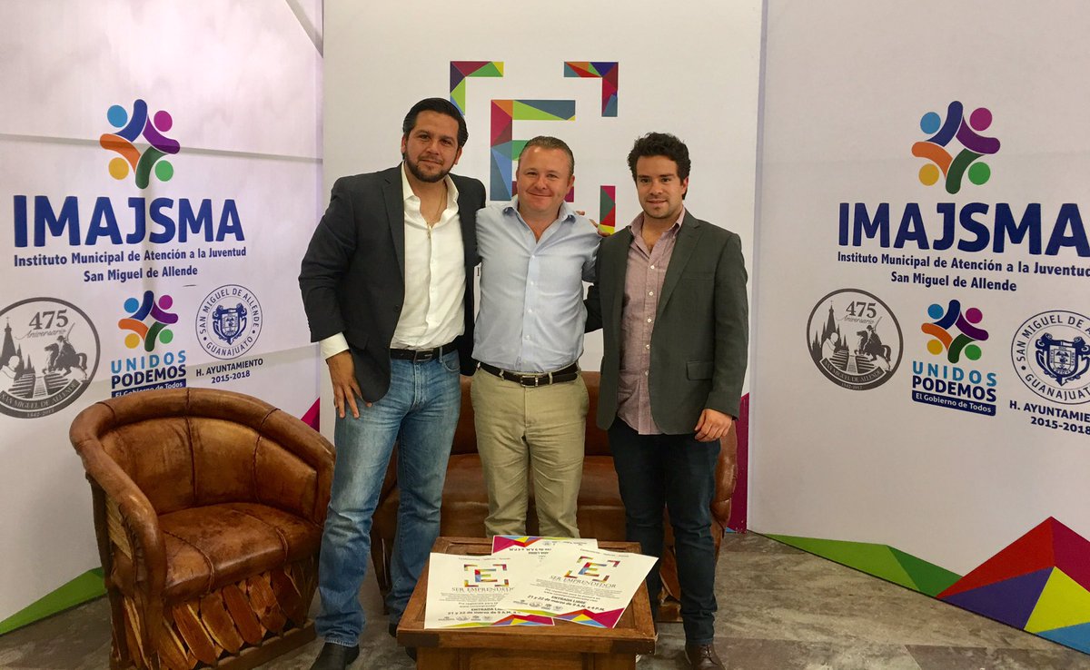 GobSMA's tweet photo. En rueda de prensa se presentó el programa de "Ser Emprendedor" #SanMiguelDeAllende. Que se llevará a cabo el próximo 21 y 22 de Marzo. https://t.co/joVioccfsY