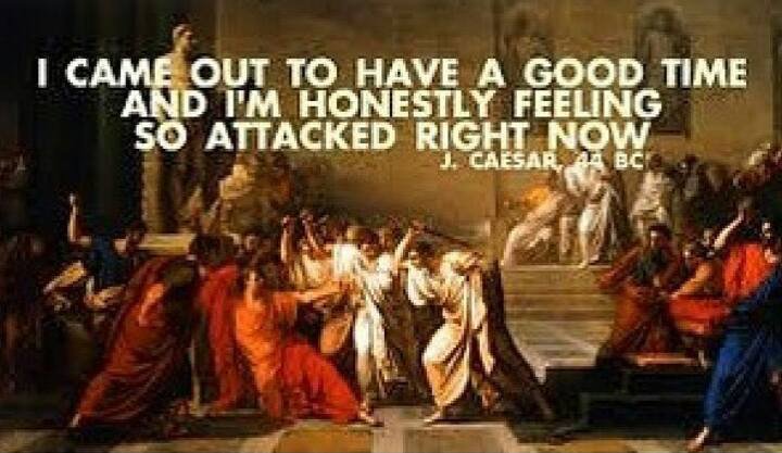 Chandler_DWD's tweet photo. Beware the Ides of March! https://t.co/02QbhWqieO