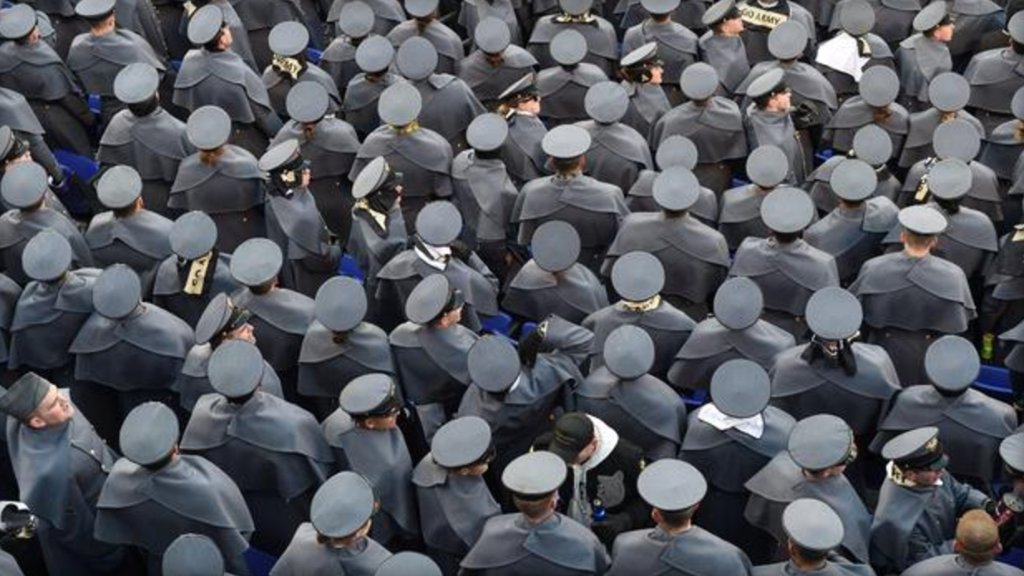 CBSNews's tweet image. Reports of sexual assault increased at two of the three military academies last year, AP reports: cbsn.ws/2mK6mo9