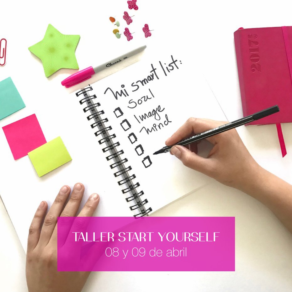 MagentaStyleLab's tweet photo. Ya falta menos para nuestro Taller #StartYourself, dos días de herramientas de imagen y bienestar | info@magenta-stylelab.com https://t.co/YGJpi8DQA3