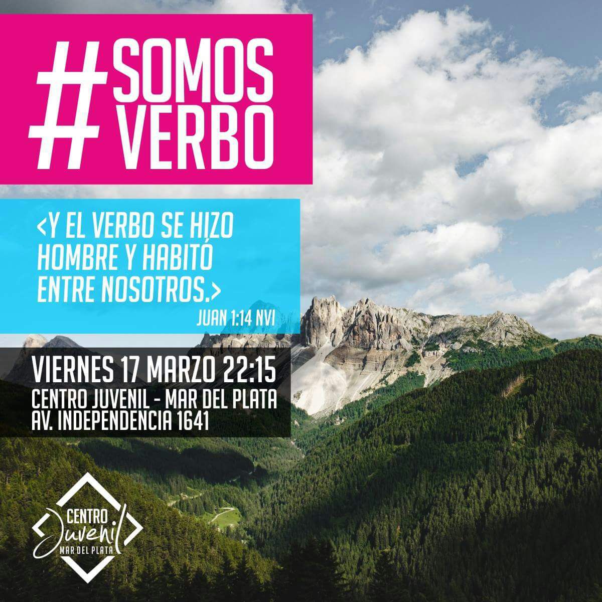 ccdeajovenes's tweet photo. Te esperamos! #Viernes #SomosVerbo #CCDEA https://t.co/4pIdnnAkqC