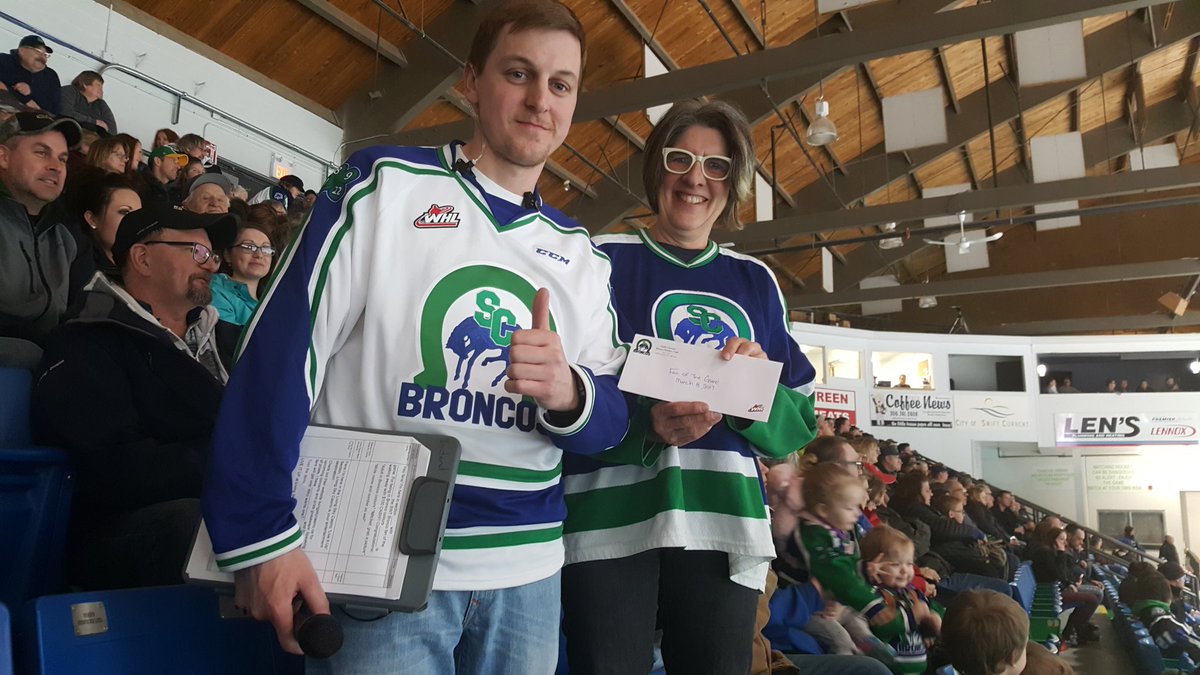 Remember to wear your Bronco gear on Friday night and you can win $100 as the SWT Fan of the Game!