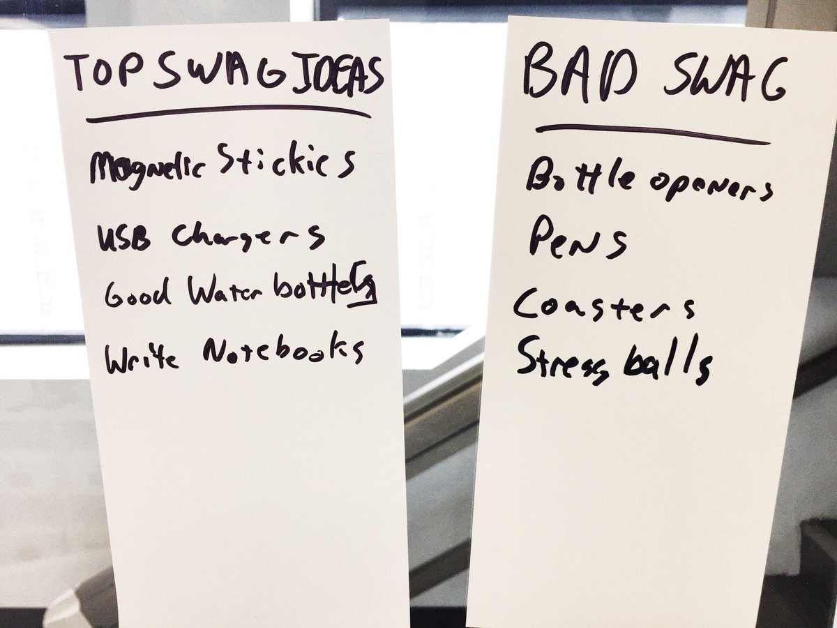 metastudiosinc's tweet photo. Our list continues #BadSwag vs #EpicSwag ... what can you add? @WritePads you made an appearance on our top swag ideas! https://t.co/FHmKi5KMn1